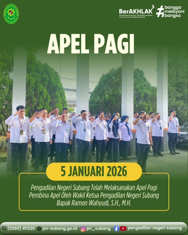 Apel Pagi